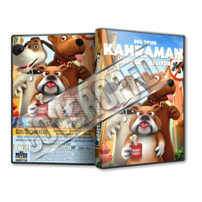 Kahraman Köpekler Geliyor 2019 Türkçe Dvd Cover Tasarımı